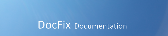 DocFix documentation image